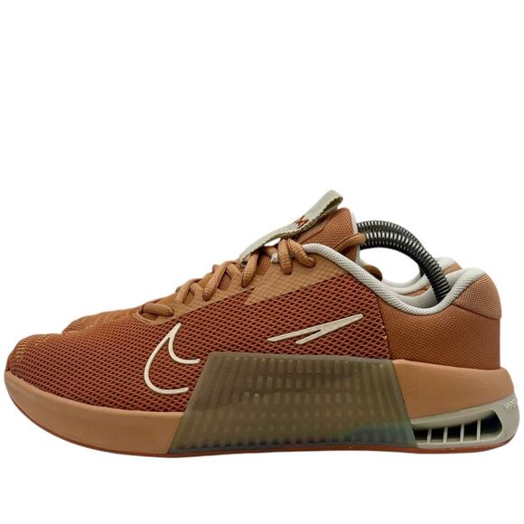 Nike Shoes Women Size 10 Metcon 9 Amber Brown DZ2537-200 Sneakers - Picture 3 of 7